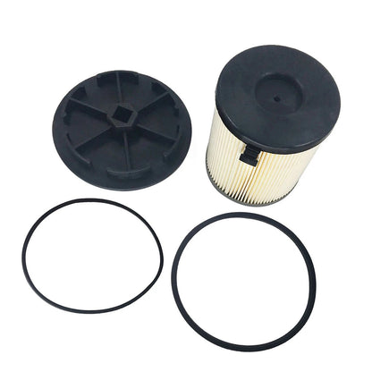 3PCS Fuel Filters + Caps for Ford F-Series Super Duty 7.3L Turbo Diesel (1994–1998)