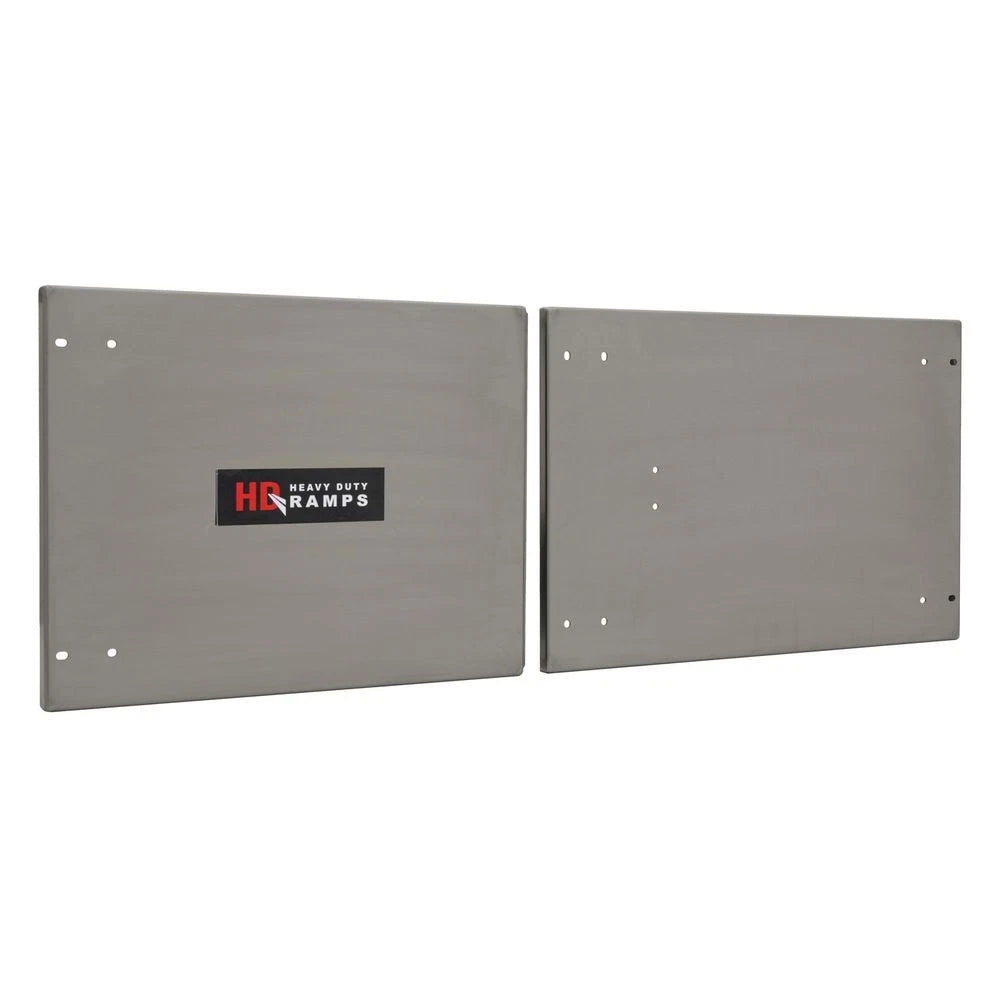 Stainless Steel Door Upgrade for 60" W x 24" H Trailer Cabinet (HD)