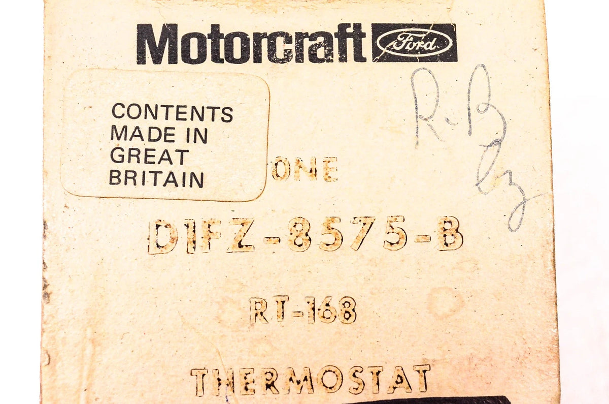 Motorcraft Thermostat D1FZ-8575-B RT-168 for Ford (Year Range)