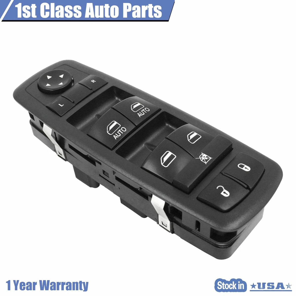 Master Power Window Switch for Chrysler Dodge Ram 1500 2500 3500 (2002–2010) 901-400R
