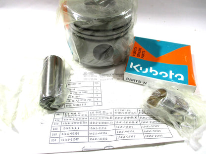 Piston Ring Set for Kubota V4300 V4300T (OEM .6 Oversize)