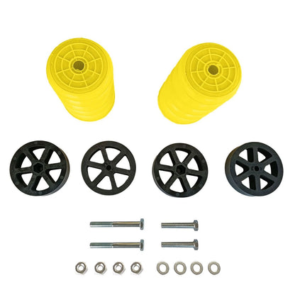 Rear Yellow Suspension Helper Spring Kit SSR-313-54 for Ram Promaster (2014–2023)