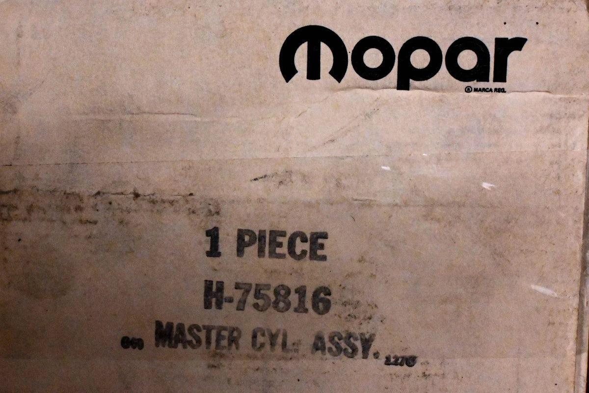 Master Cylinder Assembly for Mopar (H-75816, H75816, FF-80558)