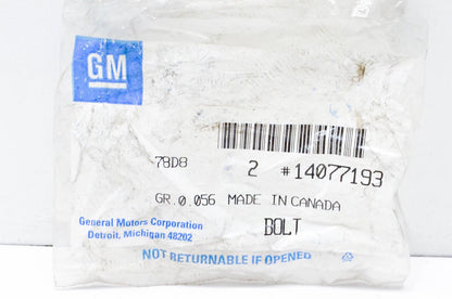 2X Cylinder Head Bolt for GM (14077193)