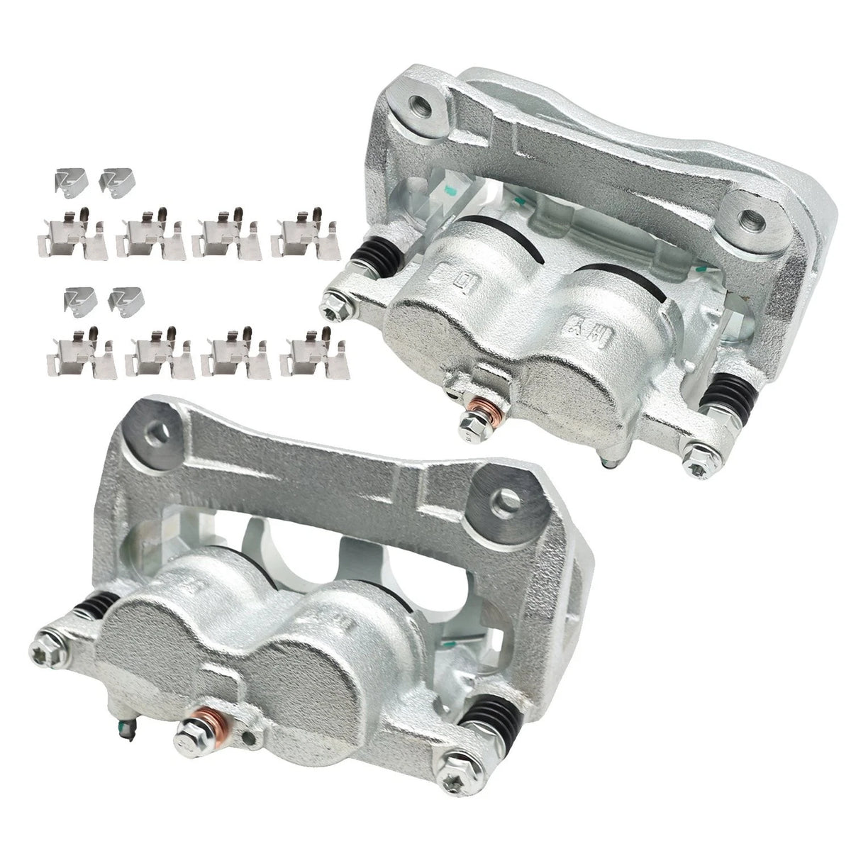 2pcs Front Left & Right Brake Caliper for Toyota Highlander Sienna Lexus RX350 (2001–2023)