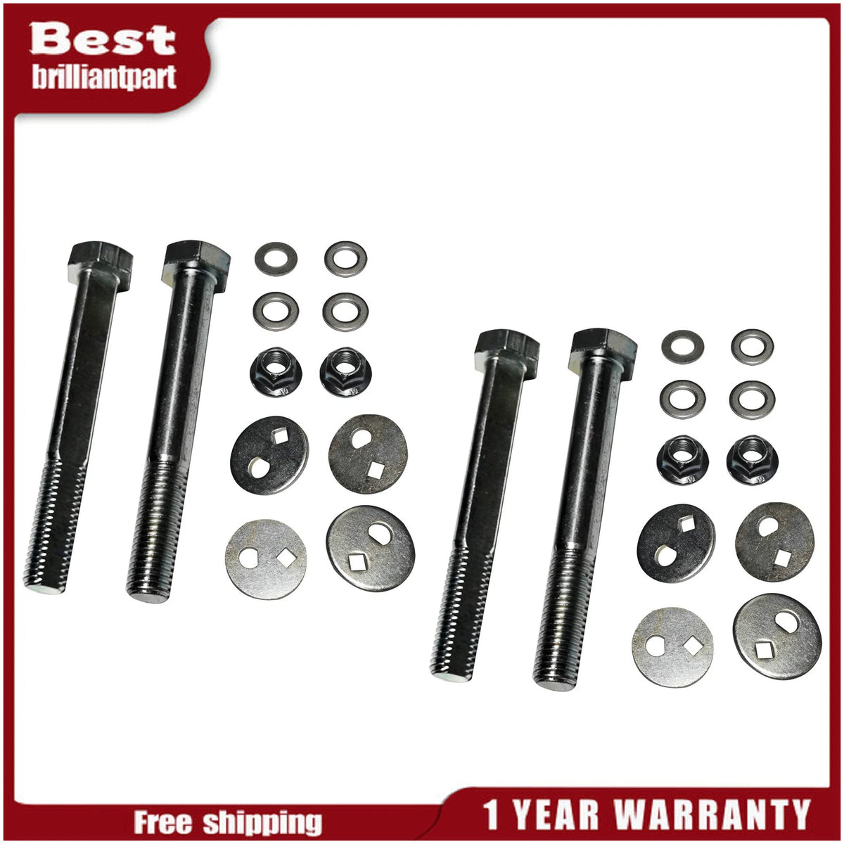 2X Front Control Arm Alignment Camber Caster Kit for Ford Explorer (1995–2011)