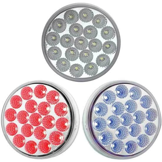 TLED-4XRB Dual Function Stop Tail Turn Light for Trux (Clear Lens)