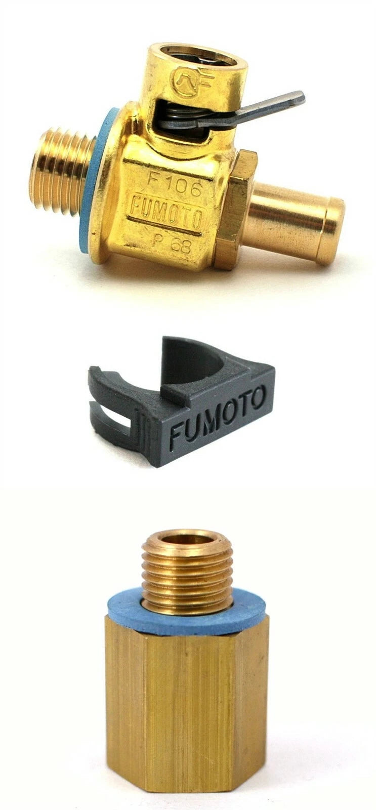 Fumoto F106N M14-1.5 Thread Oil Drain Valve with ADL106 Extension Adapter
