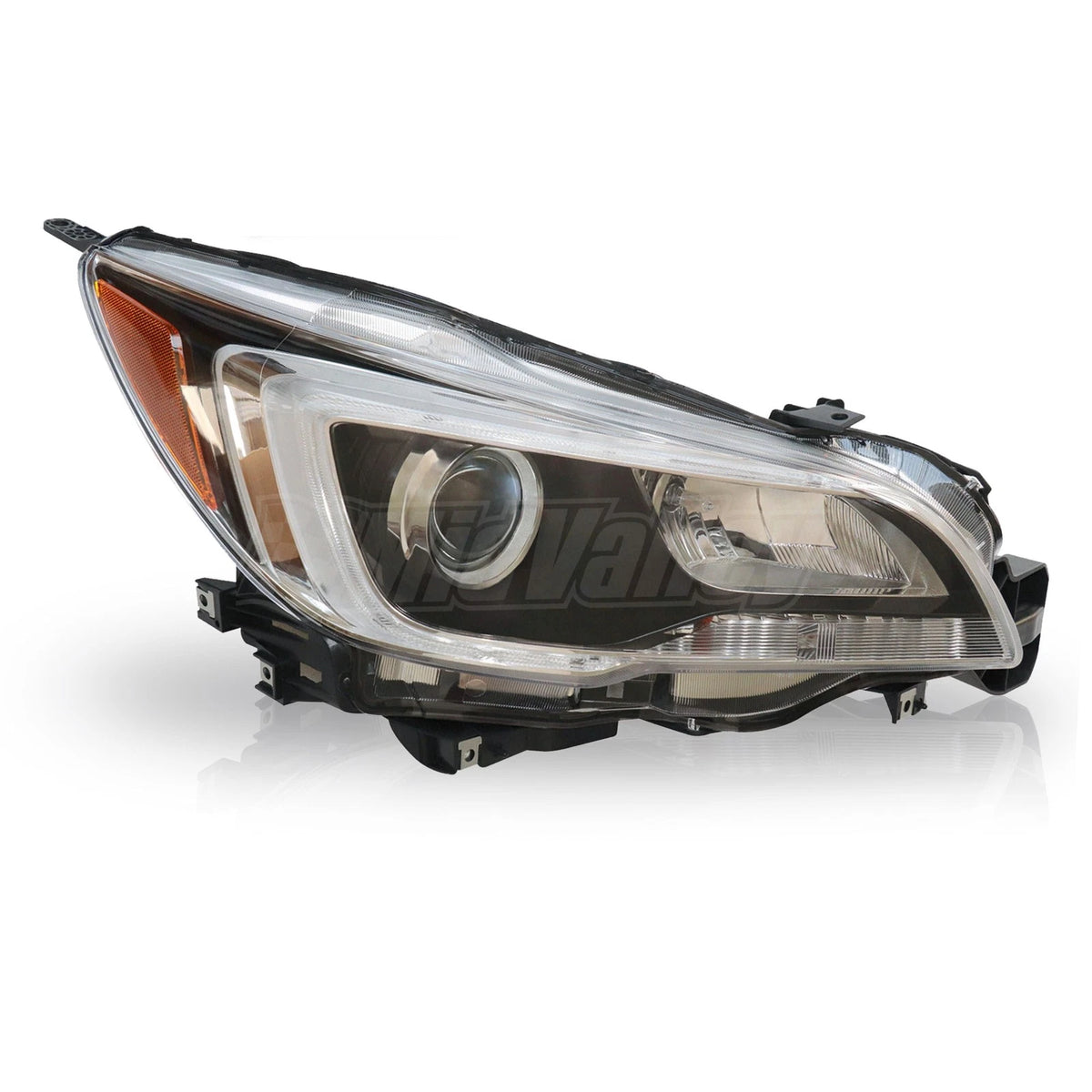 Halogen Headlight Set for Subaru Legacy Outback (2015–2017) LH & RH Black Interior