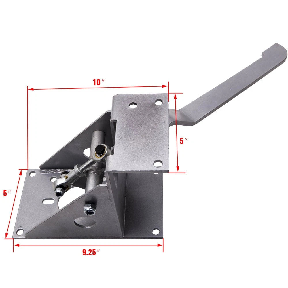 90 Degree Under Dash Brake Pedal Bracket Kit for Universal Fit (Hot Rod)