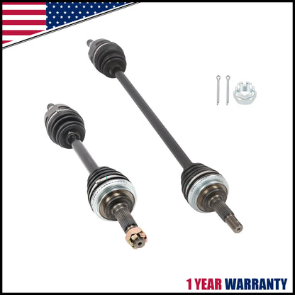 Front CV Axle Shaft Pair for Toyota Corolla Celica Prizm (1993–2002)
