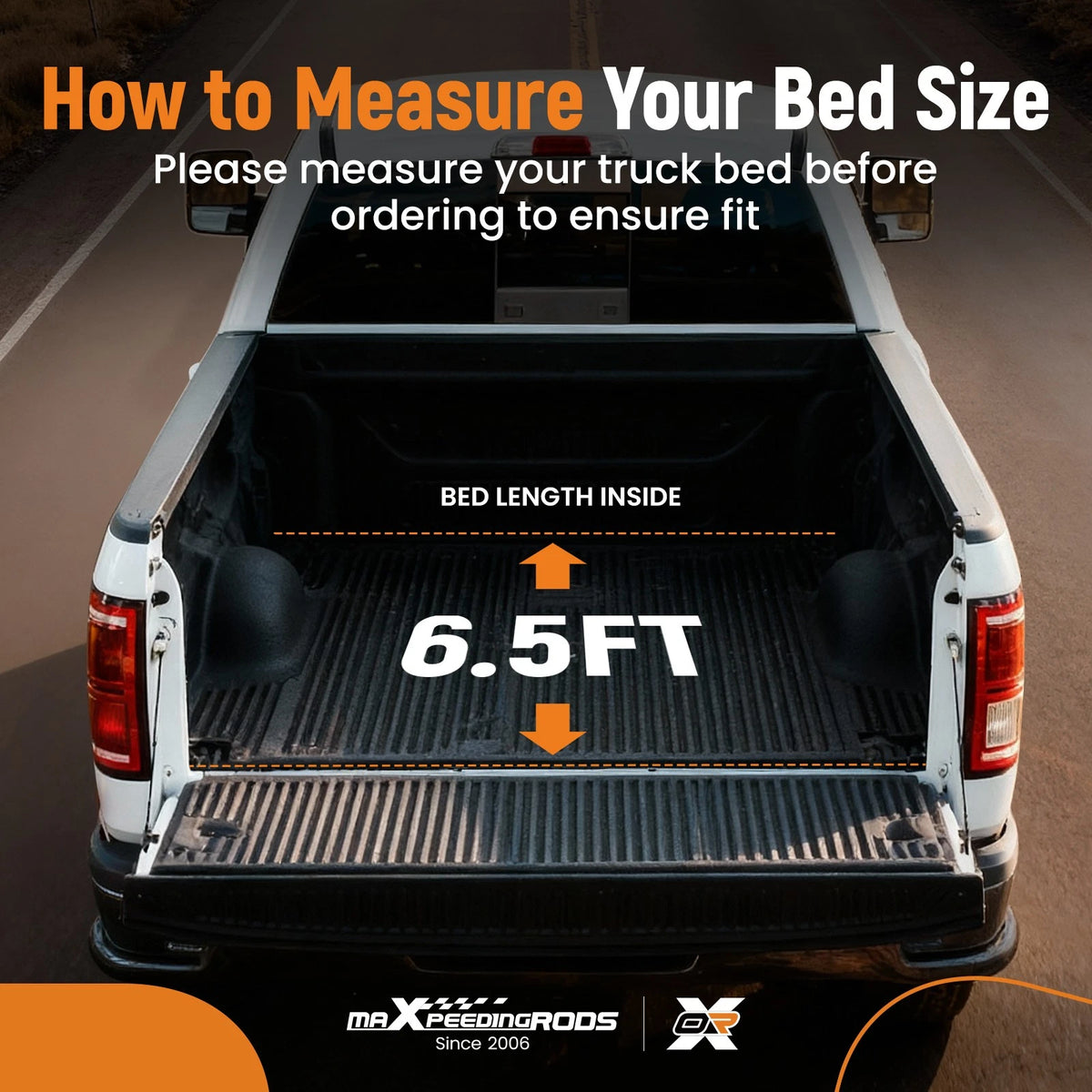 6.5FT Tonneau Cover for Chevrolet Silverado 1500/GMC Sierra 1500 (2014–2026)