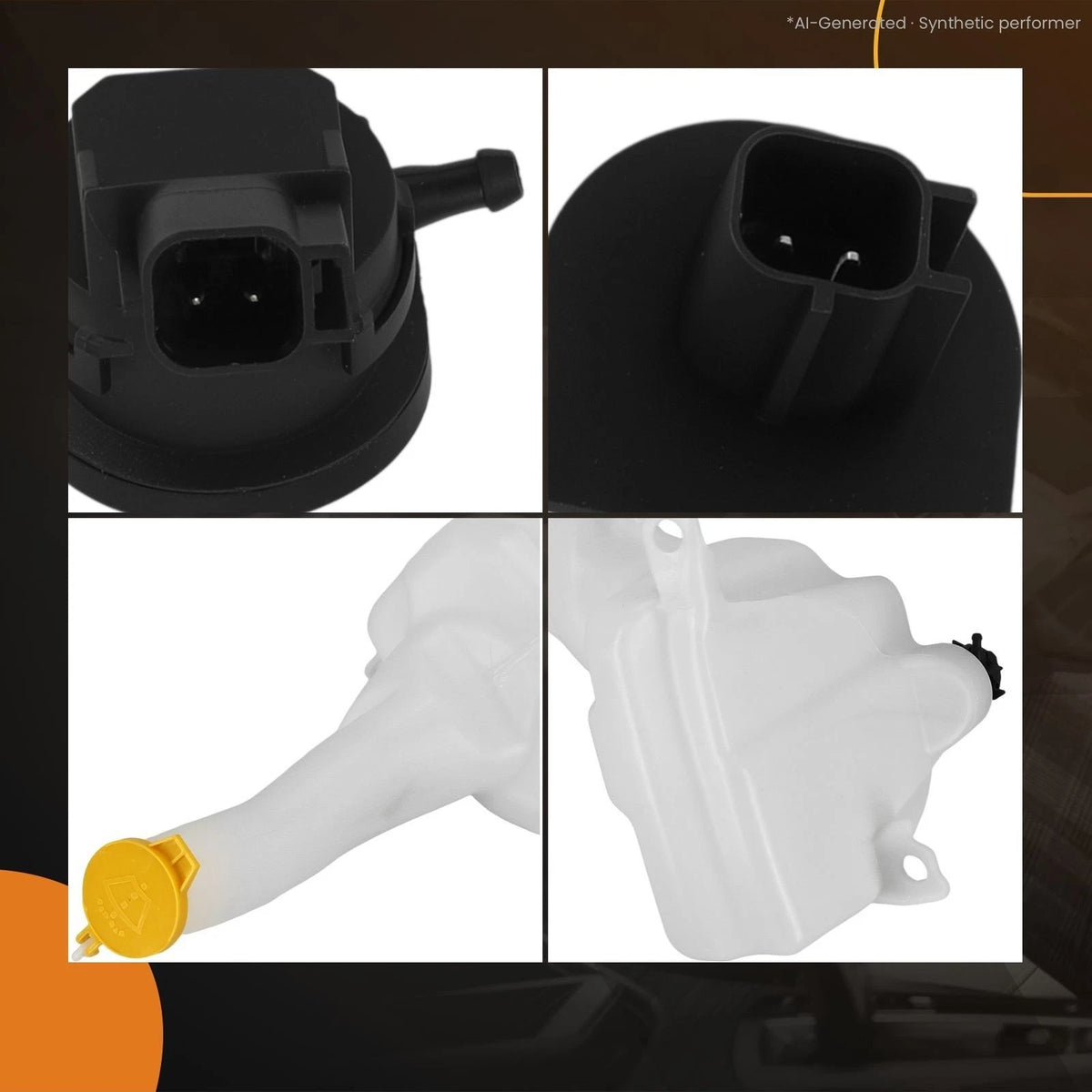 Washer Tank for Dodge Challenger (2015–2023) & Chrysler 300 (2011–2023) CH1288240