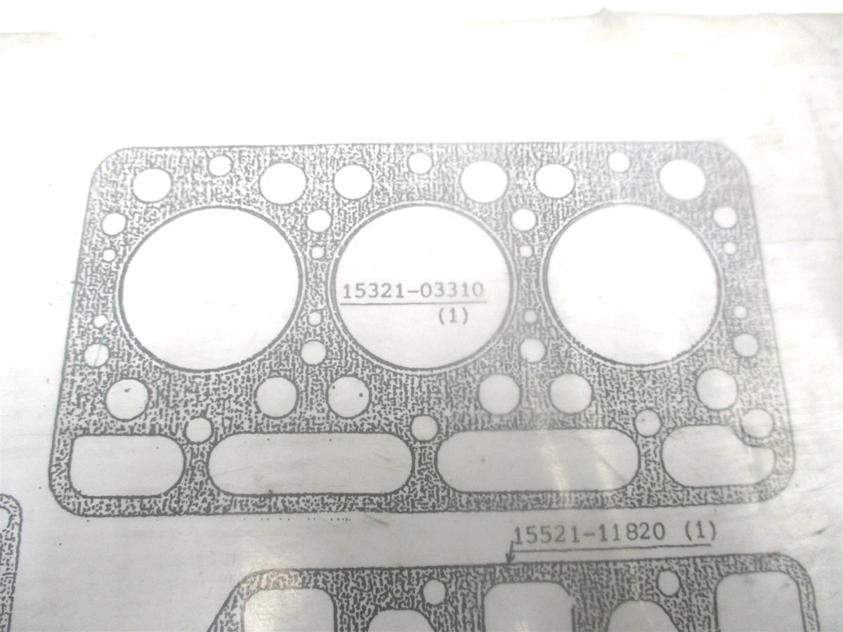 Upper Gasket Kit for Kubota D1100 (07916-29870, 07916-29875, 70000-00105)