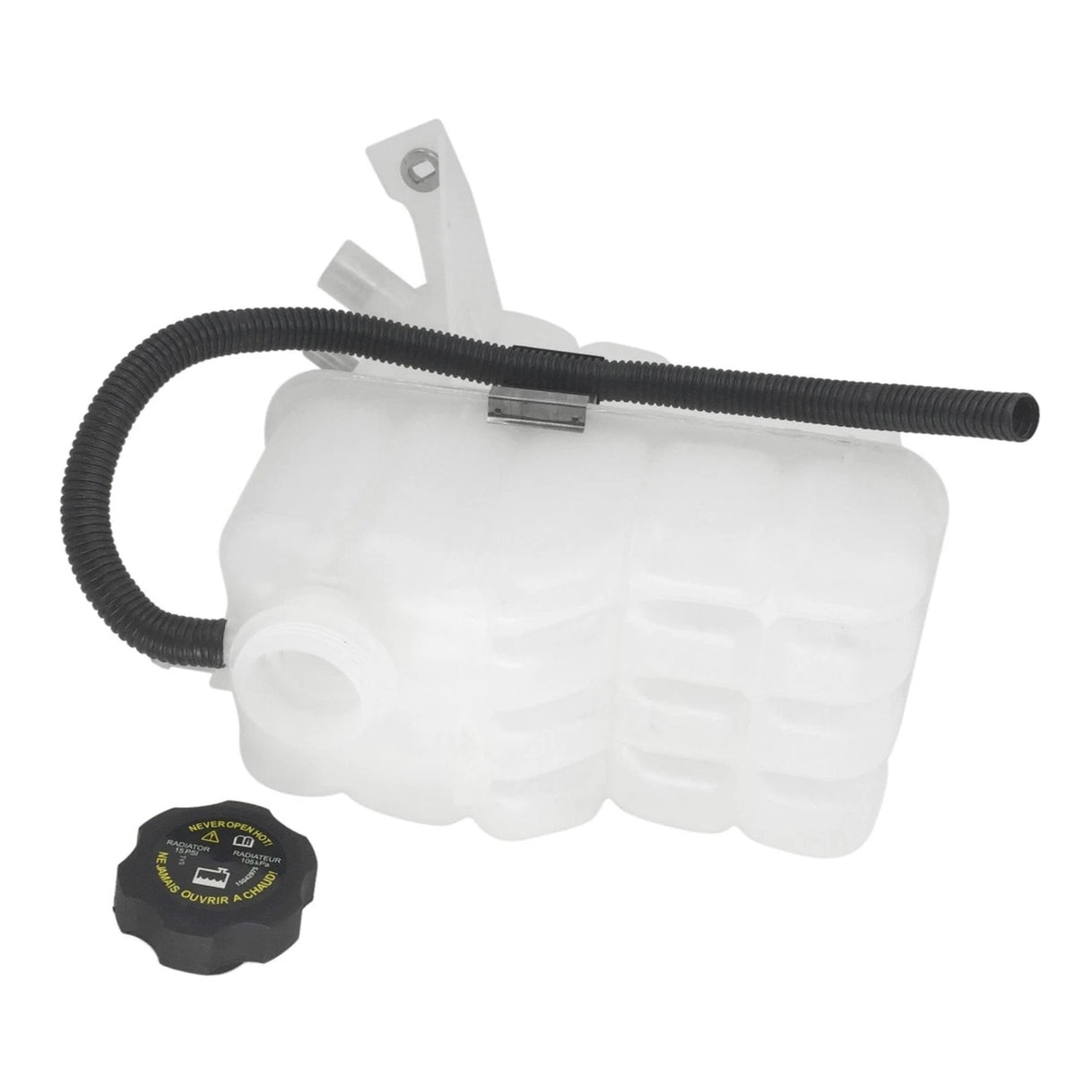 Radiator Coolant Overflow Tank Bottle with Cap for Silverado Sierra (2003–2007) 603125