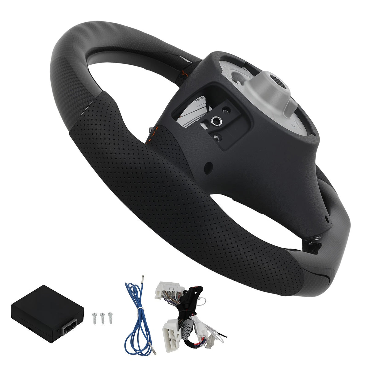 Real Carbon Fiber LED Steering Wheel for BMW E90 320i 325i 328i 06-13