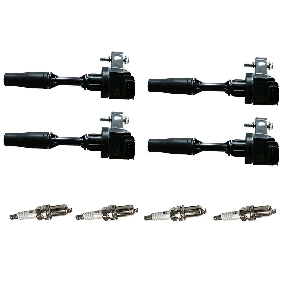 4X Ignition Coil & Spark Plug for Cadillac ATS 2.0L L4 (2013–2019) UF680