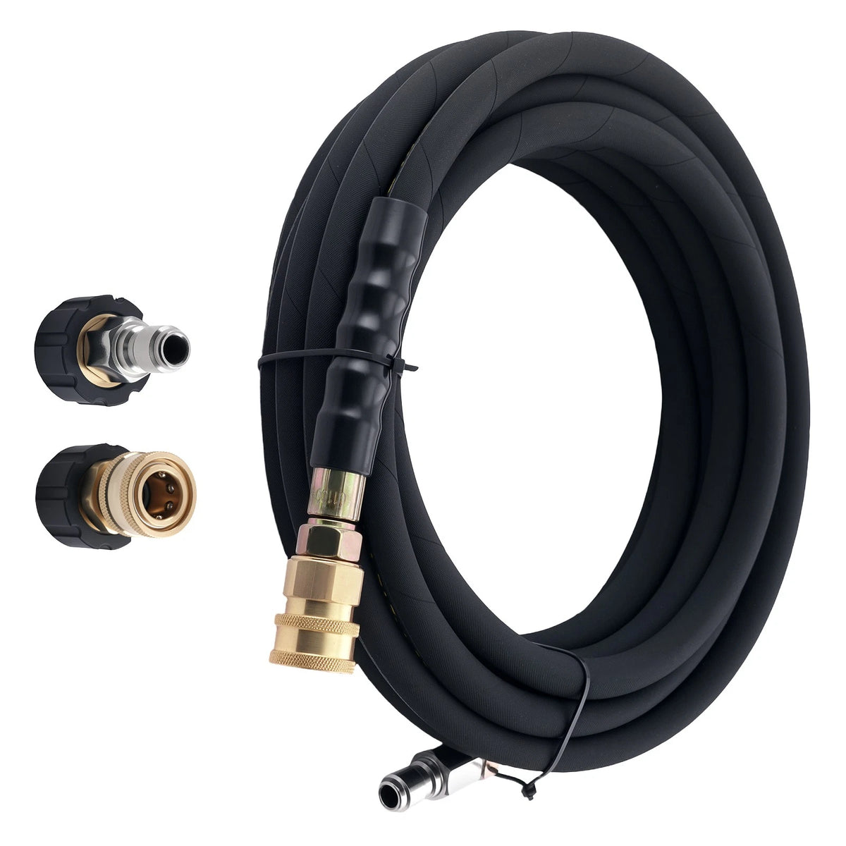 25FT 1/4" Pressure Washer Extension Hose for (4200 PSI)