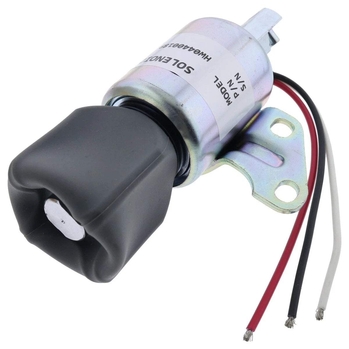 12V Fuel Shut Down Solenoid SKY139321 for Skyjack Kubota D722 D902 (–)