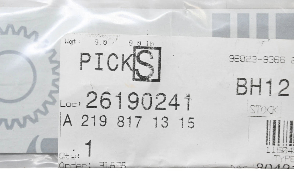 Model Plate for Mercedes-Benz (219 817 13 15)