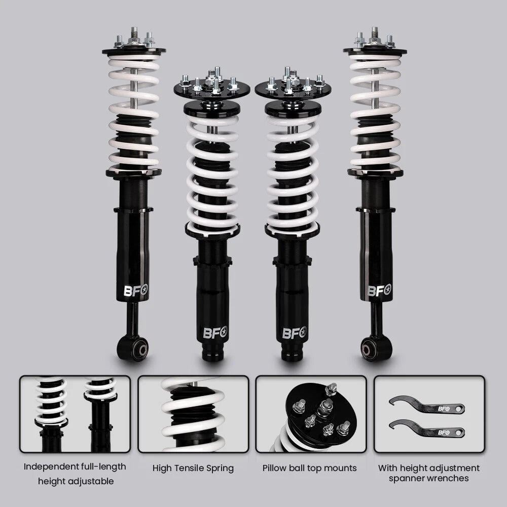 Coilover Kits for Honda Accord (2003–2007) - Adjustable Height, Shock Struts