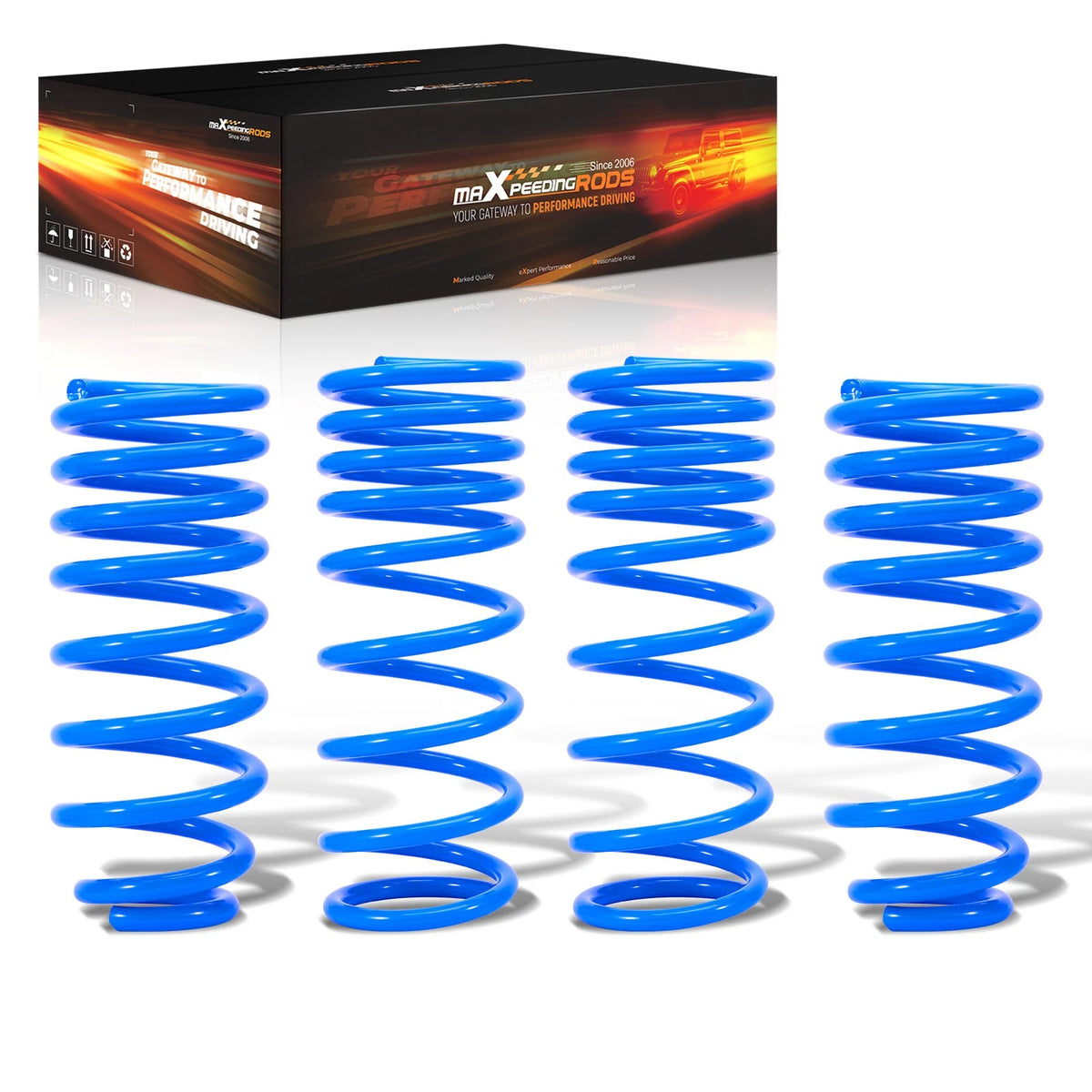 2" Lowering Springs for Honda Accord (2008–2012) - MaXpeedingrods