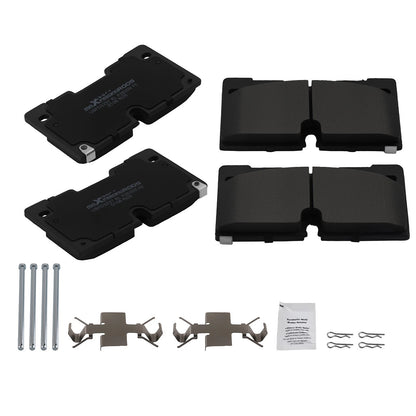 Front Left & Right Brake Pads Kit for GMC Sierra/Chevrolet Silverado 1500 (2019–2024)