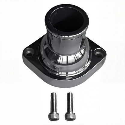 Polished Water Neck Thermostat Housing for Chevy LS LS1 LS2 LS3 L76 (2001–2023)