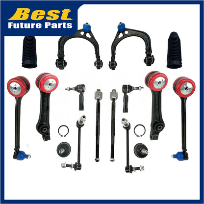14pcs Control Arm Tie Rod Kit for Chrysler 300 Dodge Challenger (2011–2014)