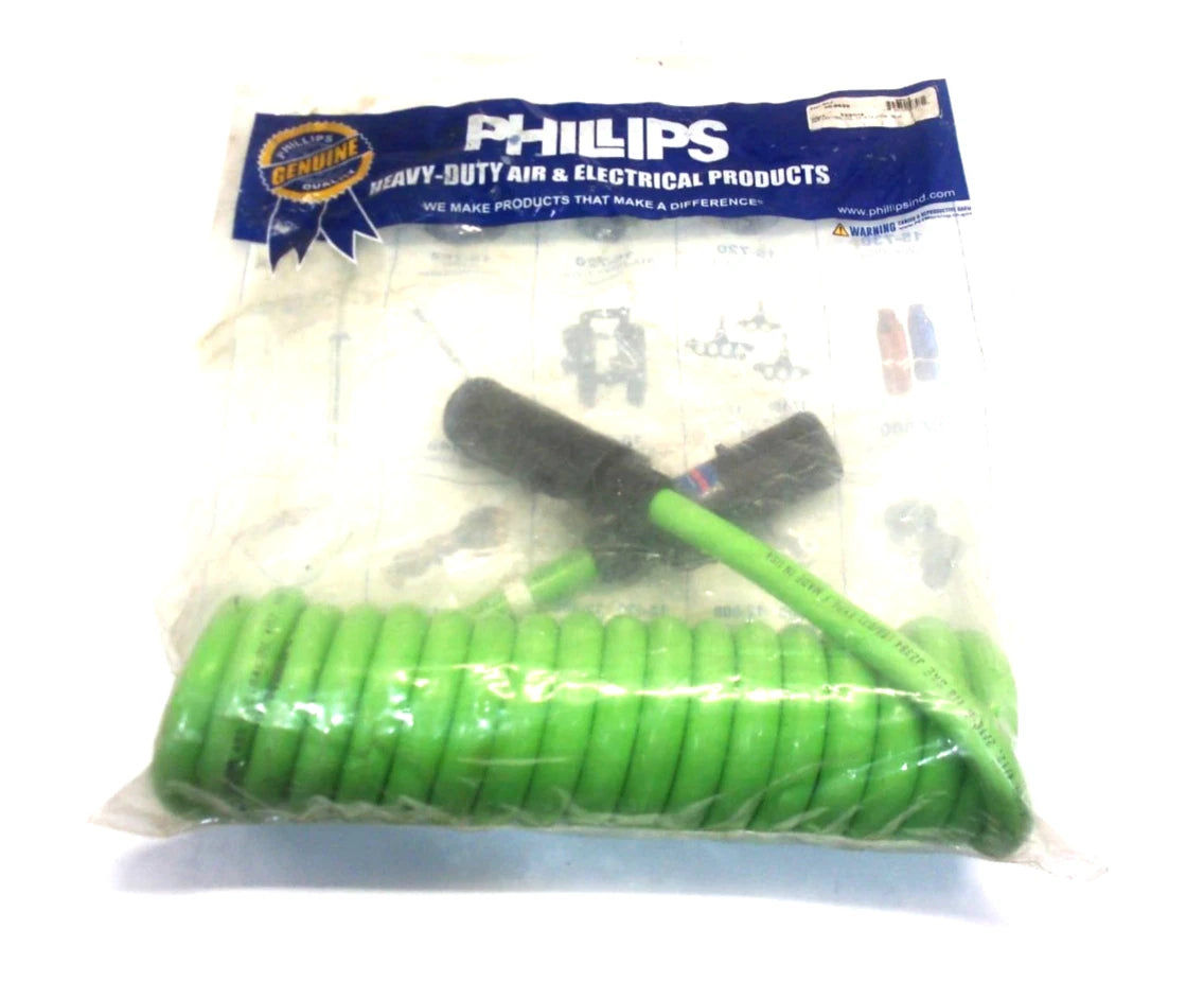 15' ABS Cable Coiled 48" Lead with Weather-Tite Permaplugs for