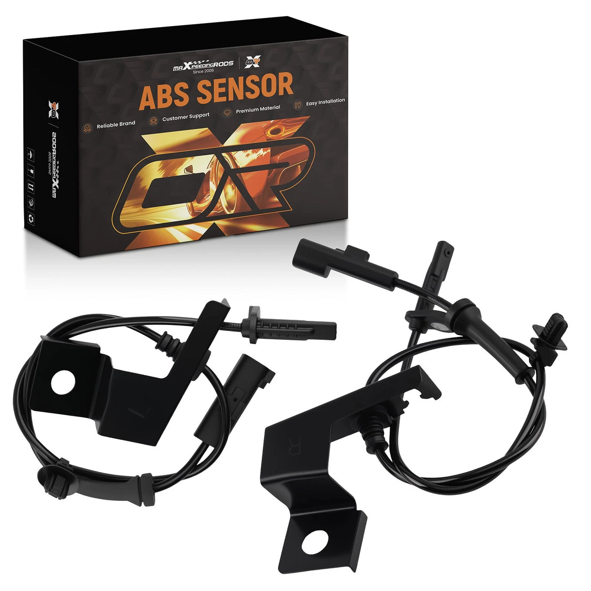 2X Front ABS Wheel Speed Sensor for Ford Fusion (2013–2014)