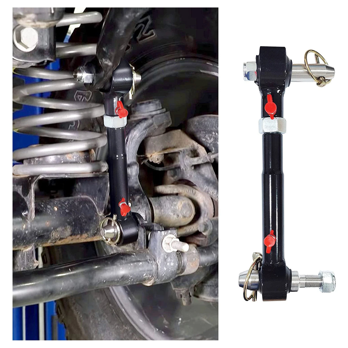 Sway Bar Links for Jeep Cherokee TJ (1998–2006) - Off-road Quick Disconnect
