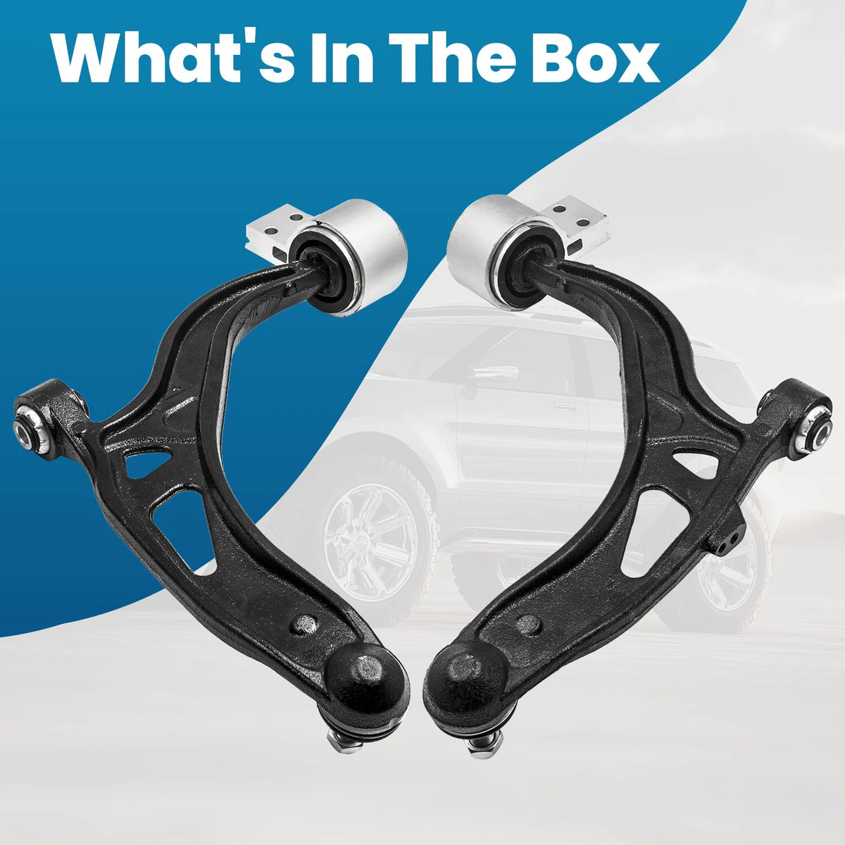 2X Front Lower Control Arms Assembly for Ford Explorer (2011–2019)