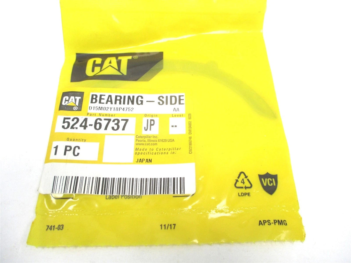 Crankshaft Side Bearing for Caterpillar C3.3B (524-6737)