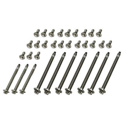 Set of 10 Engine Oil Pan Bolts for BMW 335i 328i (2006–2019) 11130392549