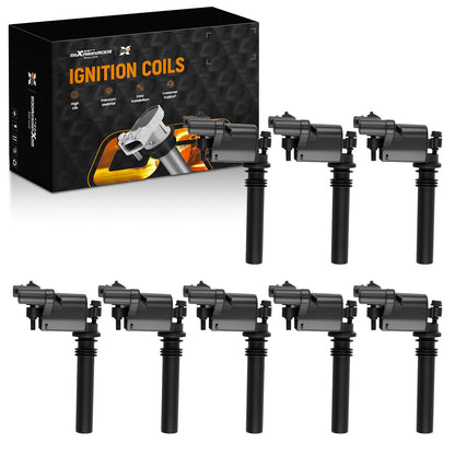 8Pcs Ignition Coil Kit for Dodge Ram 1500-3500 5.7L (2003–2005) UF428 UF378