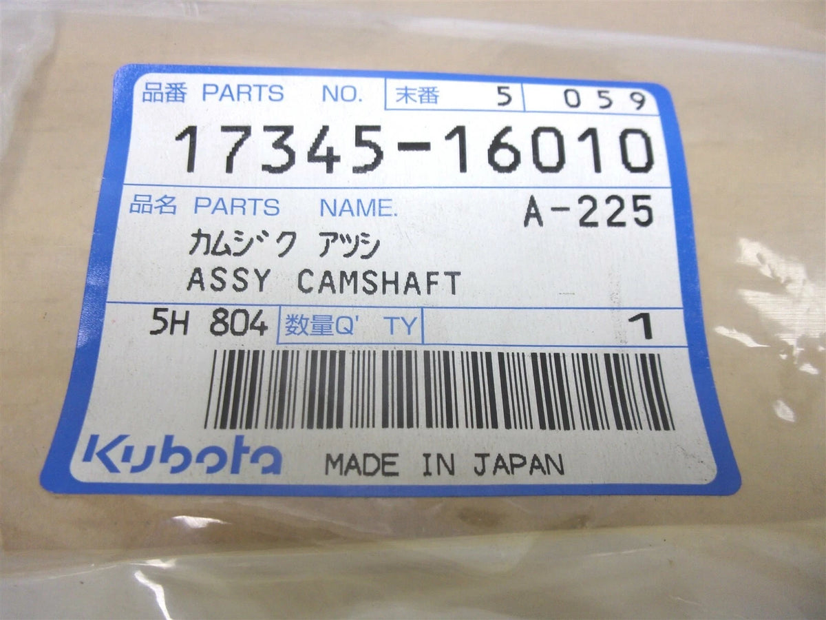 Camshaft Assy for Kubota V2403 (OEM 17345-16010)
