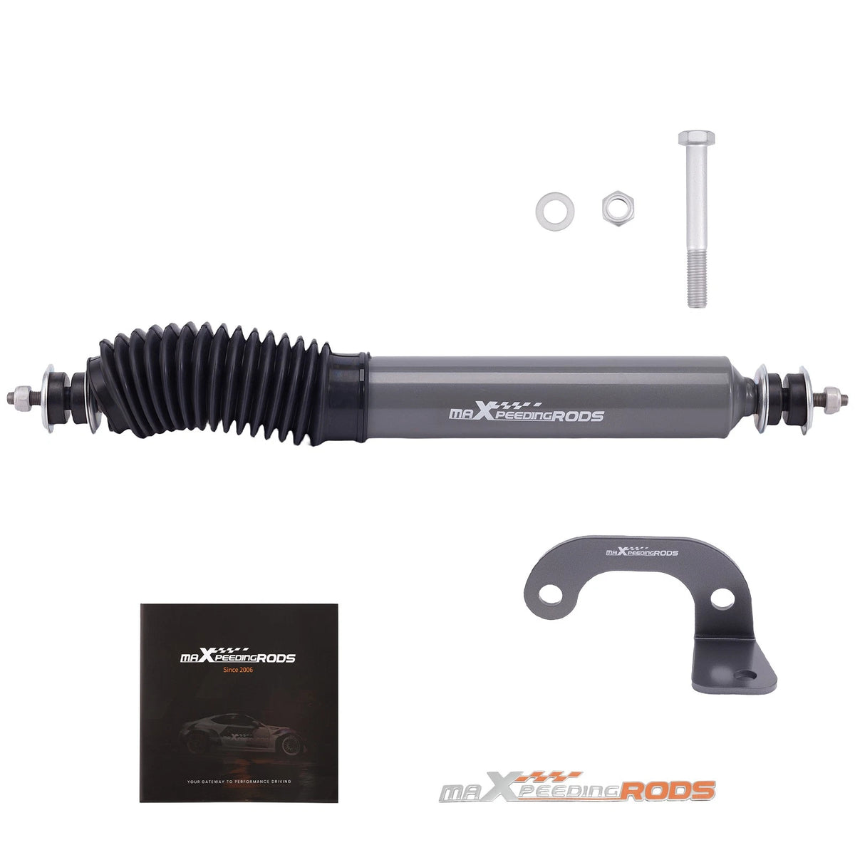Steering Damper for K1500 Pickup/Yukon (1988–1999) 4WD Easy Install