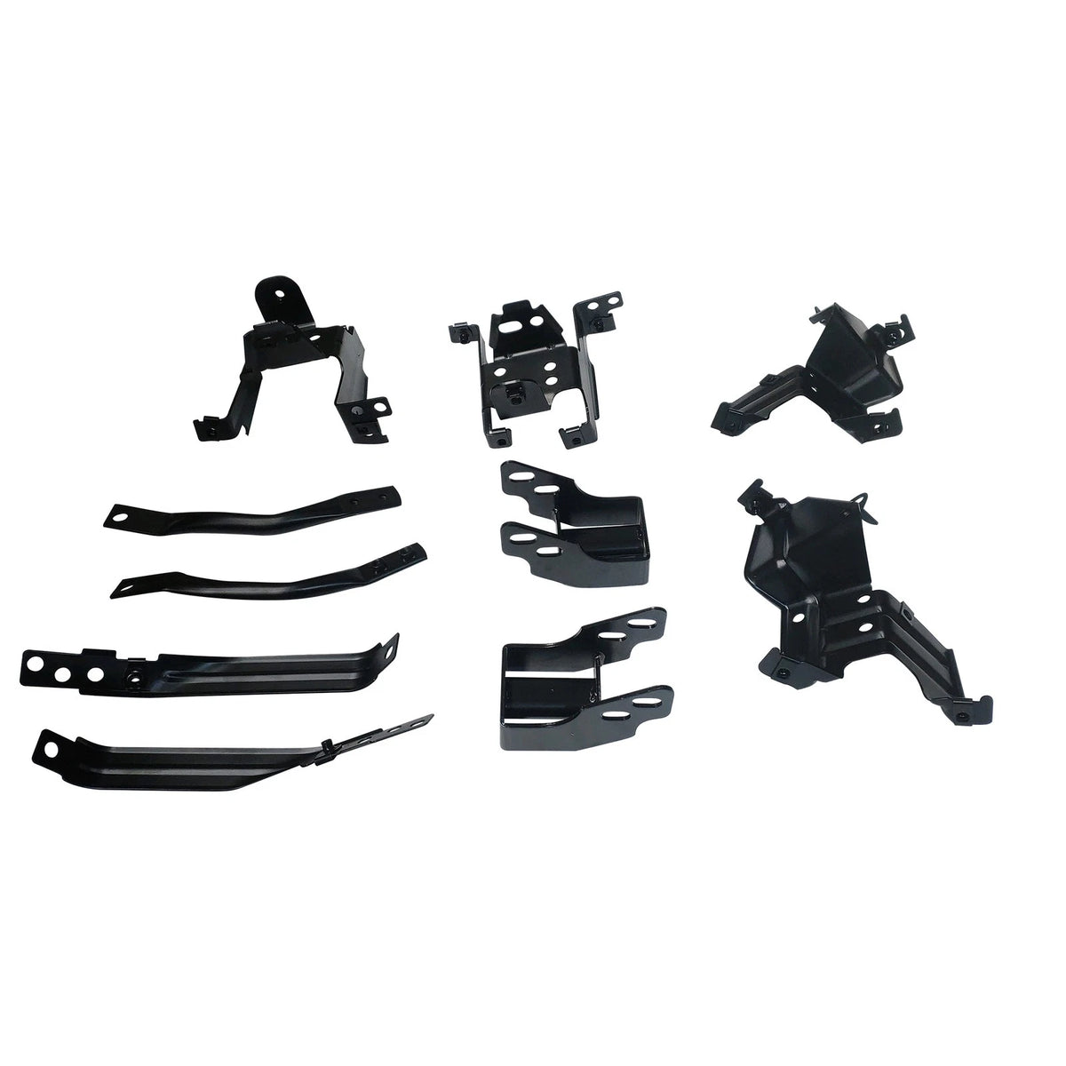 10pcs Front Frame Reinforce Bracket Brace for Sierra 2500HD 3500HD (2011–2014)