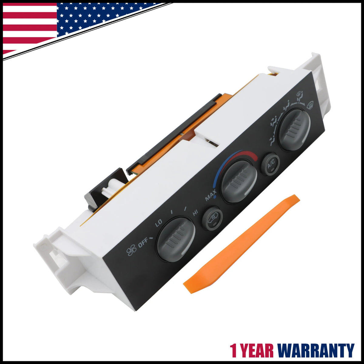 HVAC Climate Control Module for Chevrolet C1500 C2500 (1990–1999) 16231175 599-007