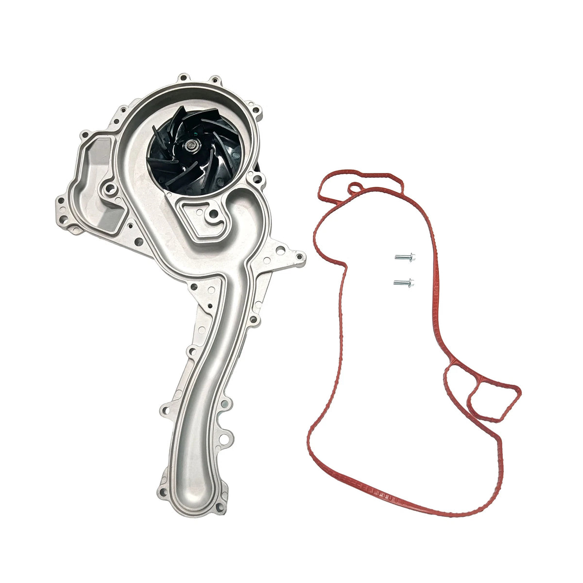Water Pump w/ Gasket & Pulley for Ford F-250 F-350 Super Duty (2011–2016)