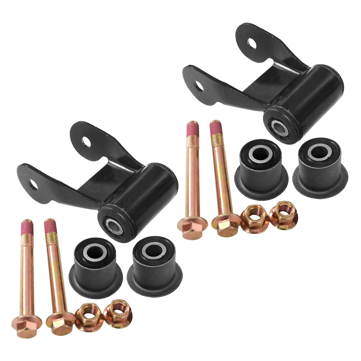 2Pcs Leaf Spring Shackle for Ford F-150 Lobo Lincoln Mark LT (2004–2008) 722-088