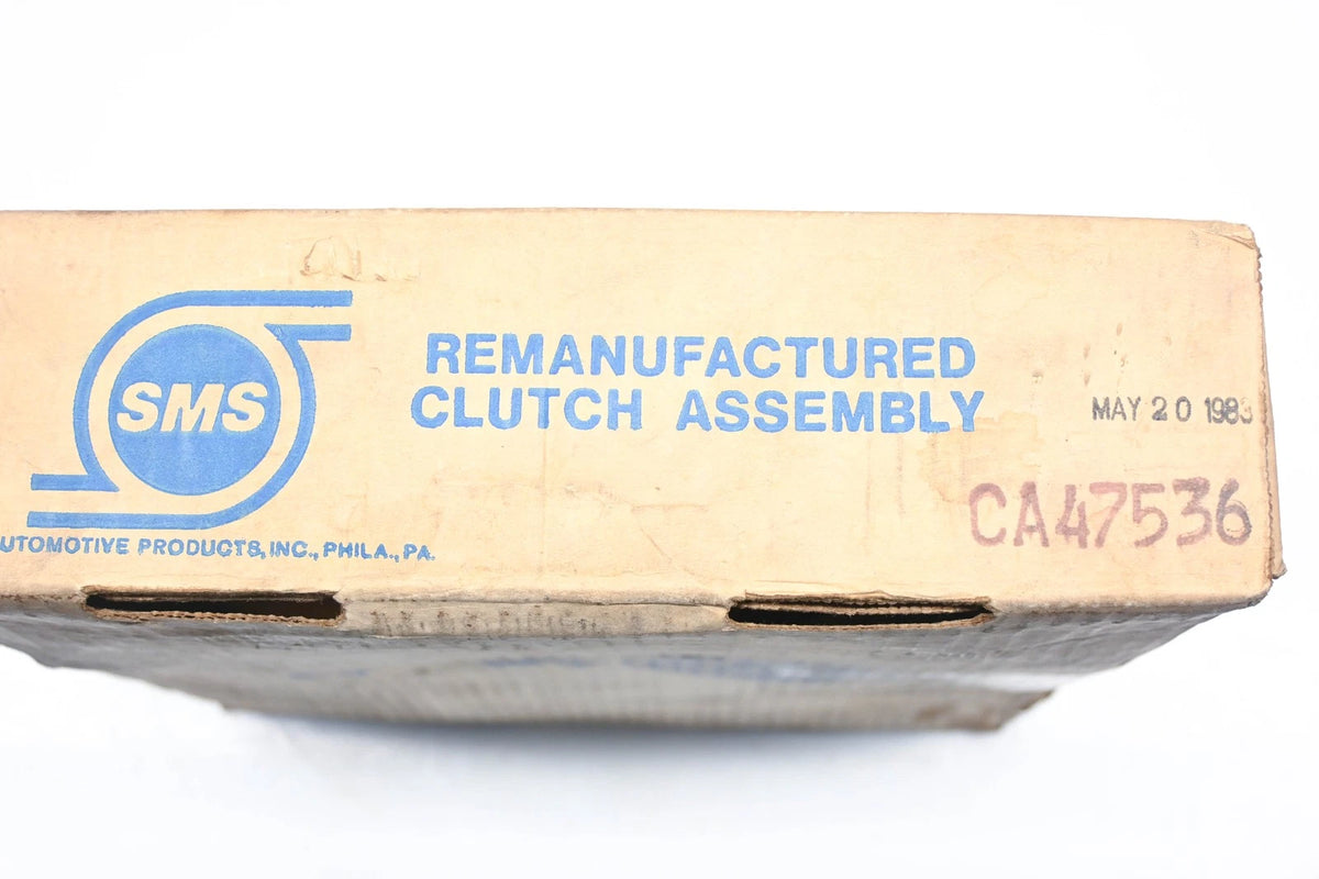 Remanufactured Clutch Pressure Plate Cover Assembly for SMS CA47536 (NOS)