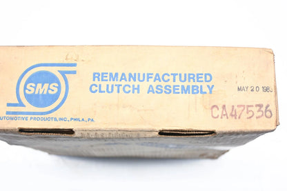 Remanufactured Clutch Pressure Plate Cover Assembly for SMS CA47536 (NOS)