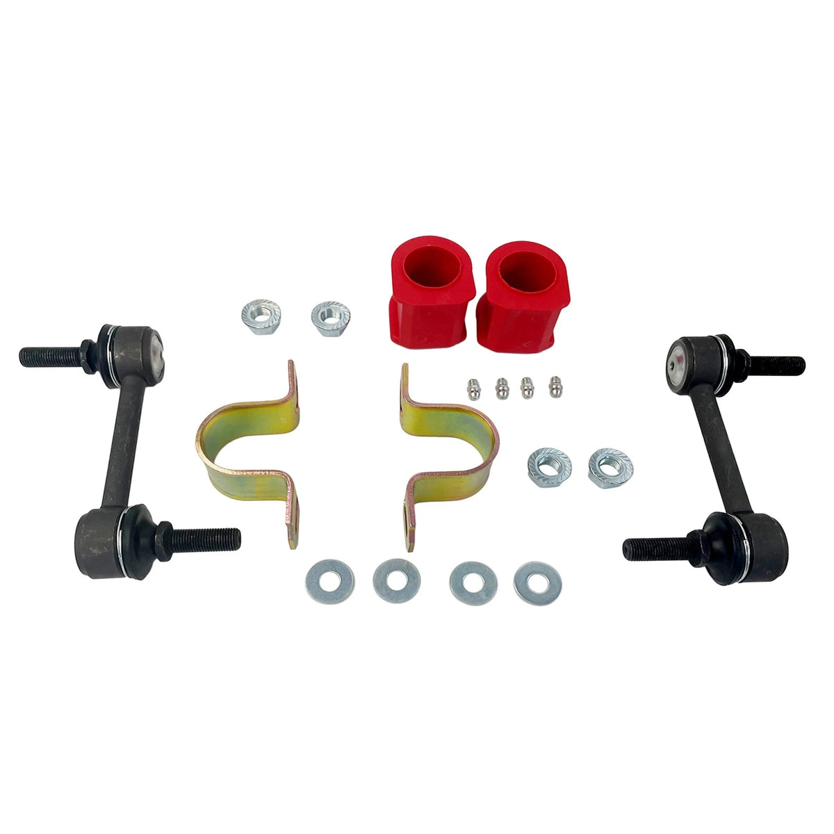 4Pcs Front Sway Bar Links & Bushings for Ford Edge Lincoln MKX (2007–2015) K201342