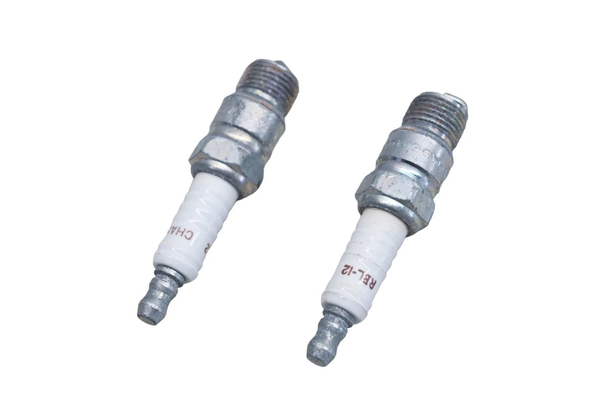 2X Champion RBL12 Spark Plugs for