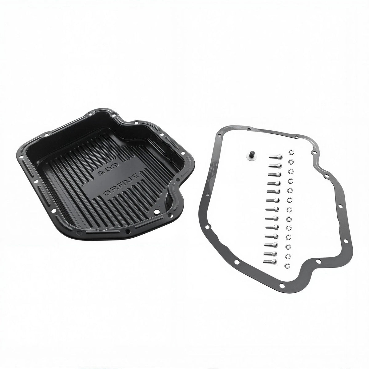 Turbo 400 Steel Oil Pan Kit for GM TH400 (Polished)