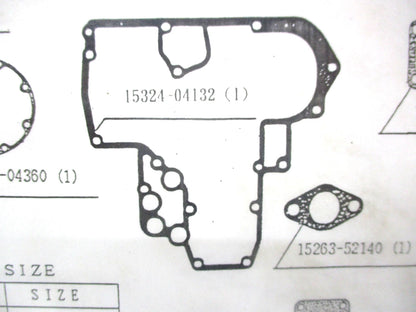 Gasket Kit for Kubota V1500 (07916-29930, 07916-29935)