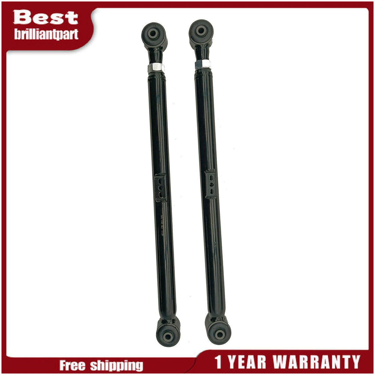 Pair 3-4" Lift Rear Lower Control Arm for Toyota 4Runner FJ Cruiser GX470 (2003–2022)