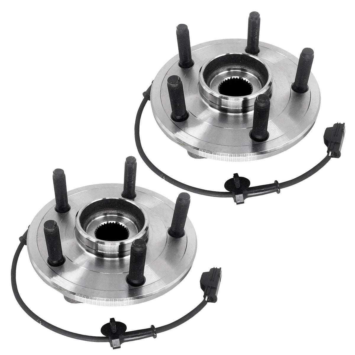 2X Front Wheel Hub Bearing Assembly 515073 for Dodge Ram 1500 (2002–2005)